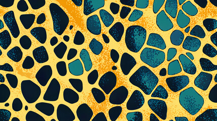 Background for a spotted giraffe design