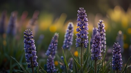 Lavender Fields at Sunset: Nature’s Tranquil Beauty