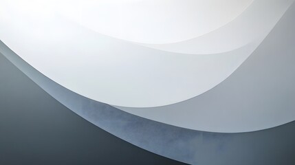 Delicate color gradients in elegant shades of gray