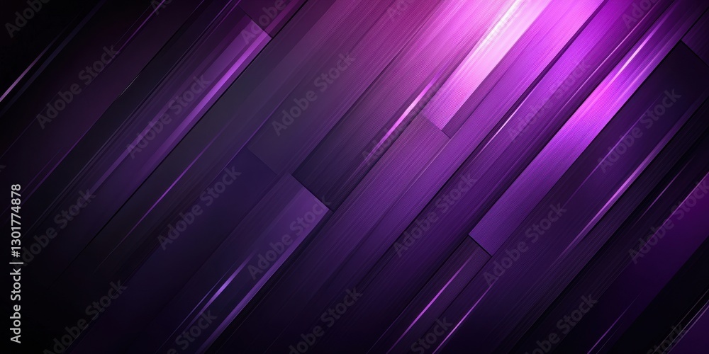 Poster abstract purple gradient background with diagonal lines creating a modern and vibrant atmosphere for