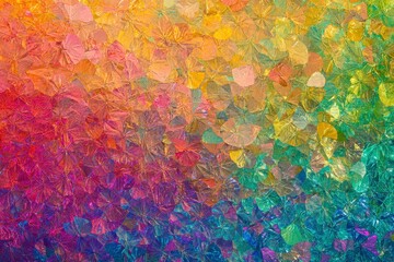 Rainbow Glitter Texture Shimmering Colorful Sparkle Background