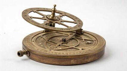 Antique Brass Astrolabe