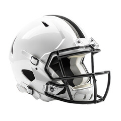 Fototapeta premium Pristine Football Helmet isolated on transparent background, PNG