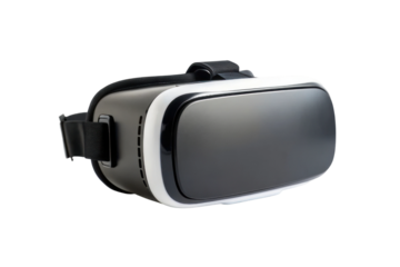 High-tech virtual reality headset designed for immersive gaming experiences and educational exploration