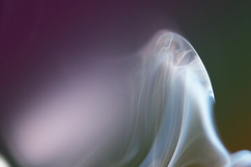 Close up of smoke abstract as background