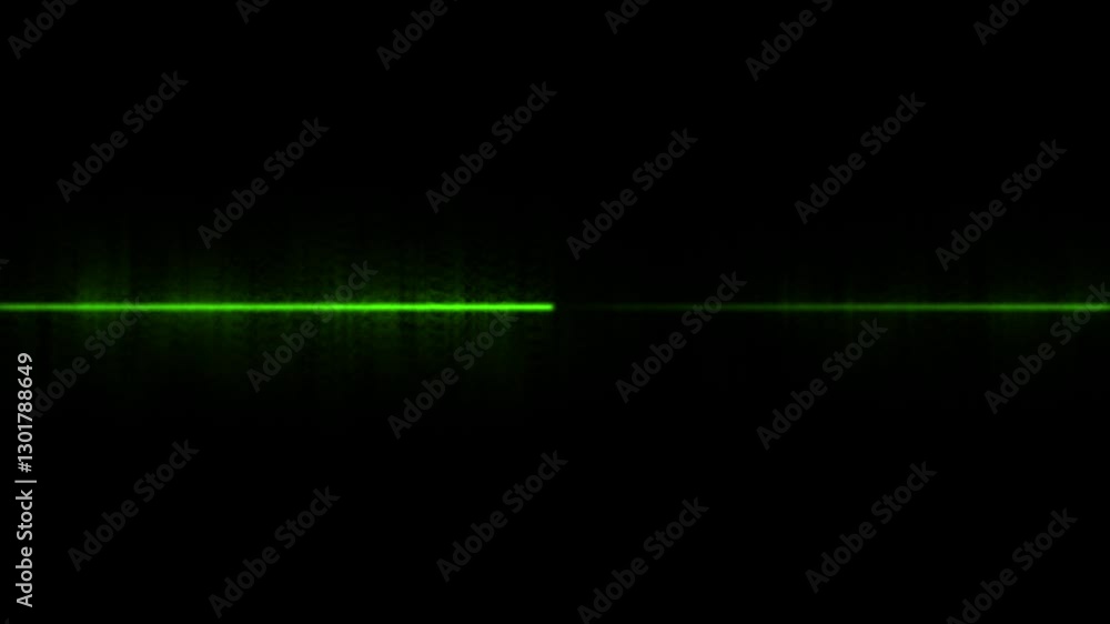 Poster seamless loop of glowing horizontal neon lines streaming across.moving blue light streak ray. digita