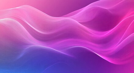 Obraz premium Abstract wavy lines gradient background. Possible use Graphic design, digital art, web design, presentation background
