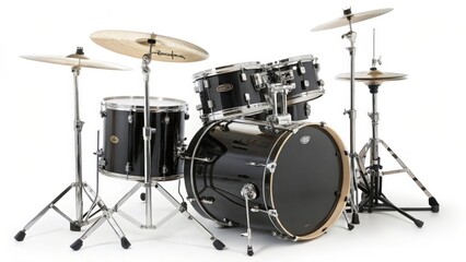 Obraz premium Black Drum Kit