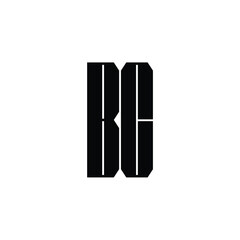 BC monogram logo design letter text name symbol monochrome logotype alphabet character simple logo