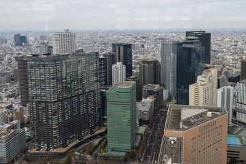 Fototapeta premium 都庁展望台から見た風景