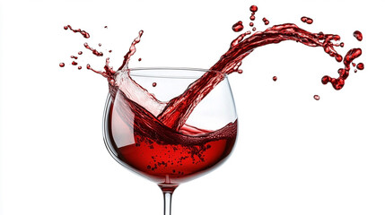 グラスに入るワイン