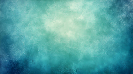 Obraz premium Abstract Background Teal Blue Green Texture Gradient Vignette Light Center Design