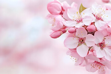 Obraz premium Photo Pink Flowers Bloom Spring Blossom Nature Floral Botany Garden