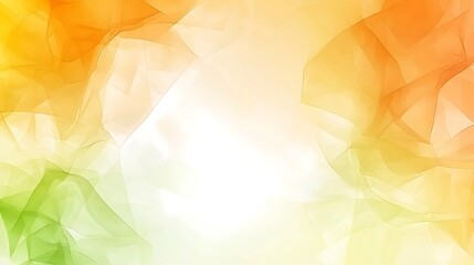Abstract background with fluid shapes in tricolor gradient hues