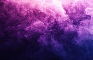 Fototapeta premium Vibrant and Colorful Smoke Cloud Abstract Background in Shades of Purple and Pink, Perfect for Artistic and Creative Design Projects