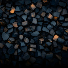 Abstract Background Dark Rocks Texture Stone Wall Illustration