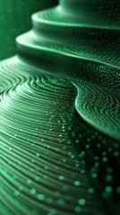 Abstract Green Textured Design