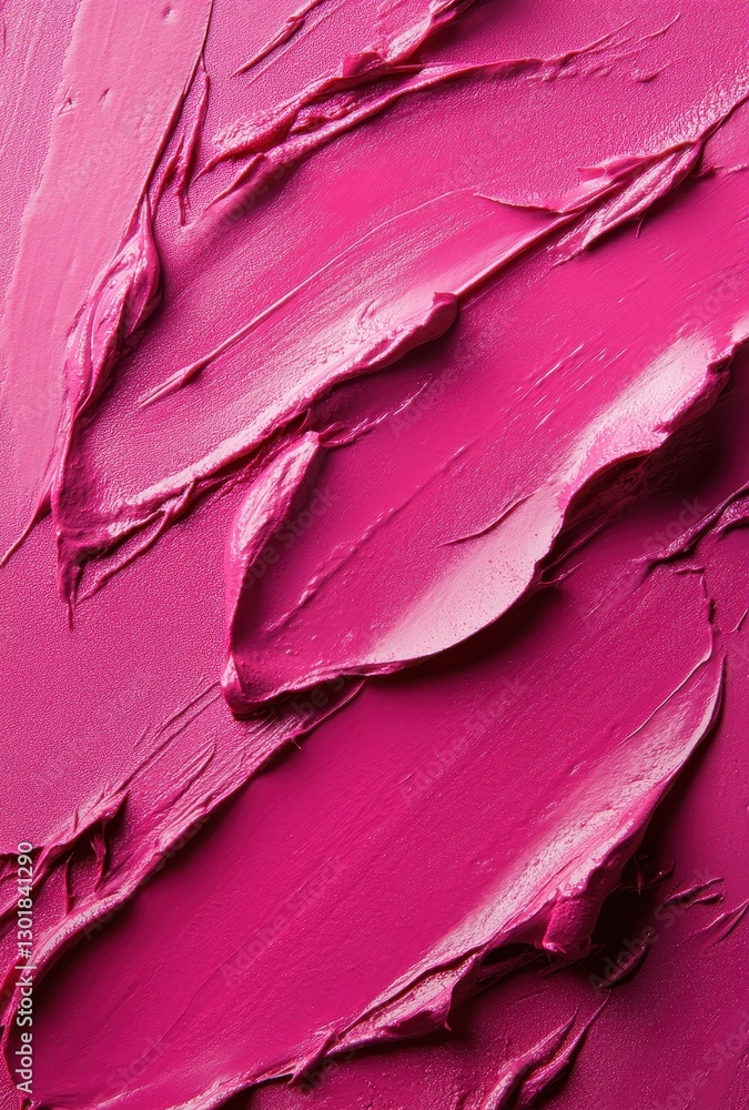 Aufkleber vibrant pink textured surface with thick brush strokes creating an artistic abstract background in v