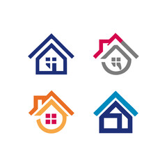 log cabin pancake house. House icon set. Home vector illustration sign. House Icon Home vector illustration symbol.