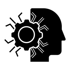 artificial neural network Solid icon