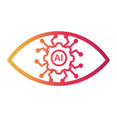 data Line Gradient Icon