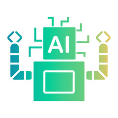 ai assistant Gradient icon