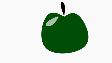 pear isolated on white