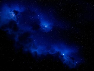 Deep Space blue wallpaper background