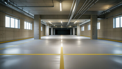 Industrial-Style Parking Garage