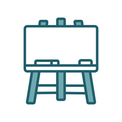 white board icon vector design template simple and clean