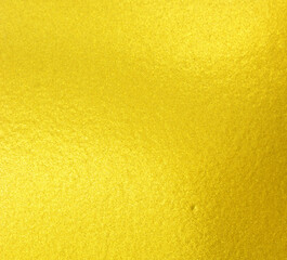 Shiny yellow leaf gold foil texture