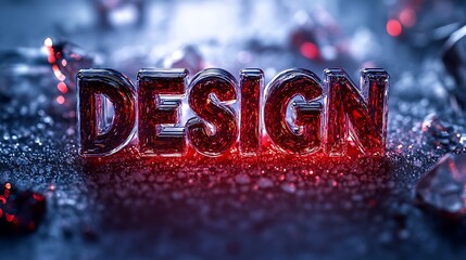 불꽃 효과가 강조된 다이내믹한 디자인 텍스트 AI 생성