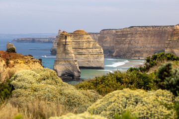 Paysage des 12 apôtres dans la région de Melbourne, the Great Ocean Road Walk en Australie.