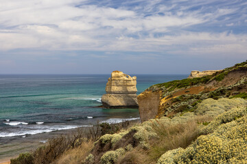 Paysage des 12 apôtres dans la région de Melbourne, the Great Ocean Road Walk en Australie.