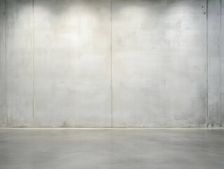 Photo Background - Empty Concrete Room with Gray Floor and Wall