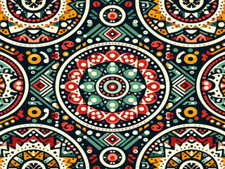 abstract seamless pattern