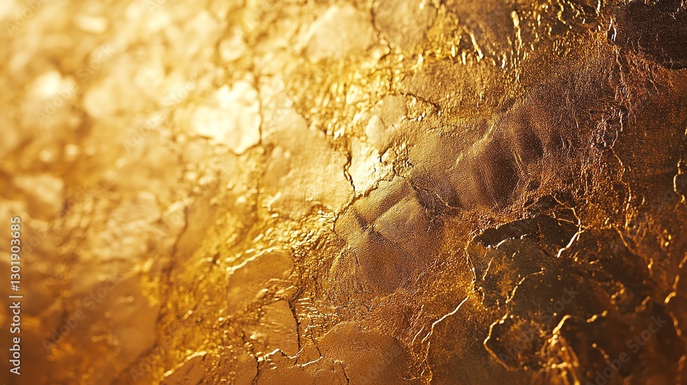 Poster textured golden surface with intricate patterns enhancing visual appeal and depth in art or design c