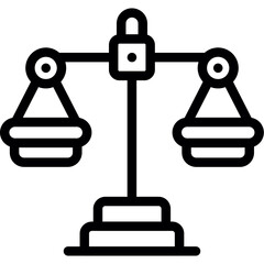 Scales of Justice Icon