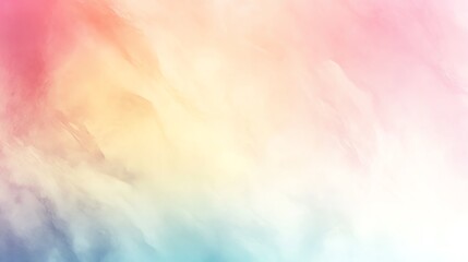 Soft Gradient Background Blending Pastel Colors in Warm Hues of Pink, Orange, and Blue Creating a Calming Atmosphere