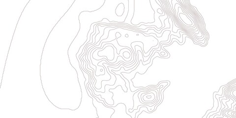 Curvas de nivel, mapa topográfico