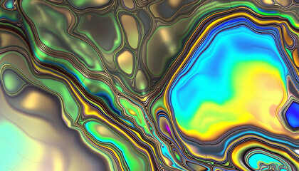 危険なオイルの表面の柄素材
