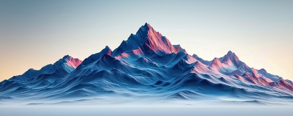 Majestic Mountain Landscape at Dawn