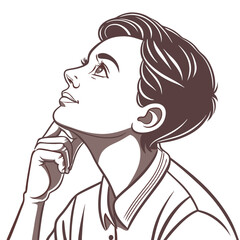 a person standing wit