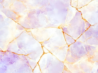 Fototapeta premium Abstract Background - Purple, Gold, and White Marble Texture