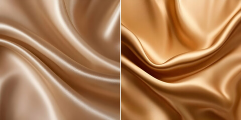 Luxurious Satin Drape Background Illustration