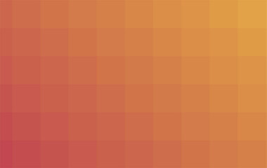 Vibrant Orange Pixelated Background Abstract Geometric Vector Texture with Diagonal Gradient Pattern for Modern Digital Designs. EPS 10. Vector illustration