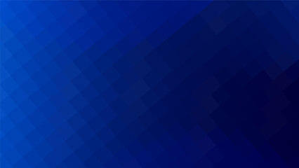 Deep Blue Gradient with Pixelated Square Pattern Background. The texture for branding, calendar, postcard, screensaver, poster, cover. EPS 10. Vector illustration