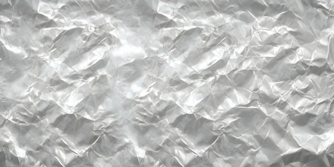 Obraz premium Crumpled White Paper Background Texture - Photo