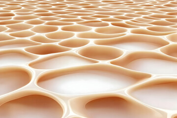 Obraz premium 3D Abstract Background Illustration - Texture, Pattern, Design, Shape, Form, Light, Color, Modern, Simple, Elegant