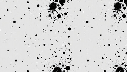 Minimalist Black and White Speckled Texture – Distressed Grunge Overlay with Subtle Halftone Effect, High-Contrast Monochrome Abstract Background for Modern Design and Illustration